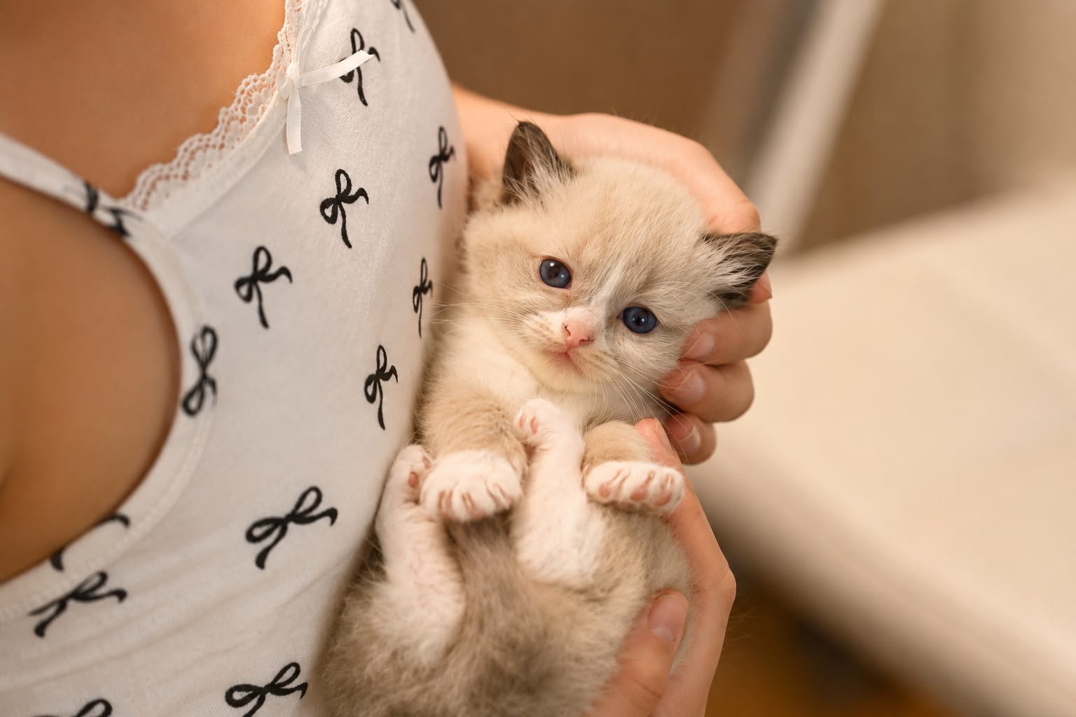 Ragdoll kitten Apollo