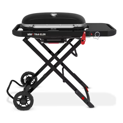 Asador a Gas Portátil Weber Traveler Negro | Weber Original Store