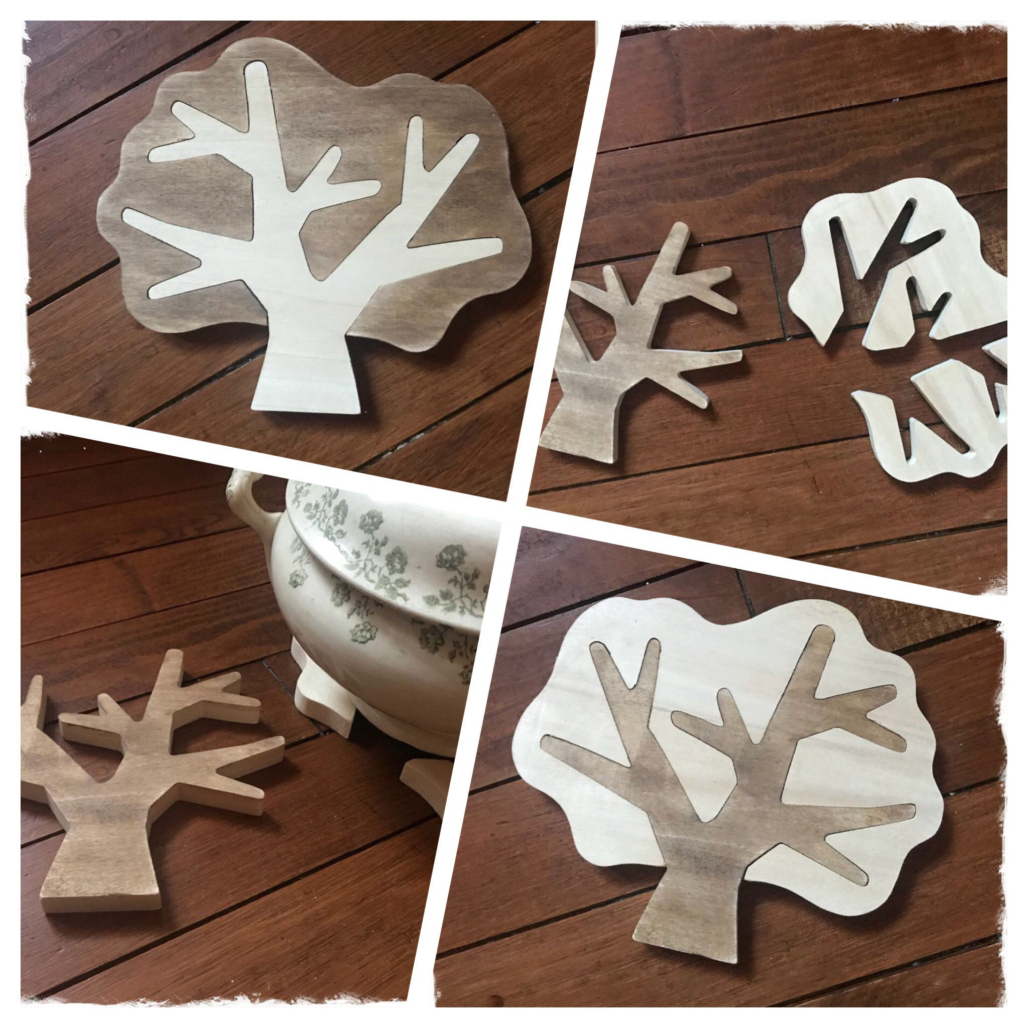 Dessous de plat arbre