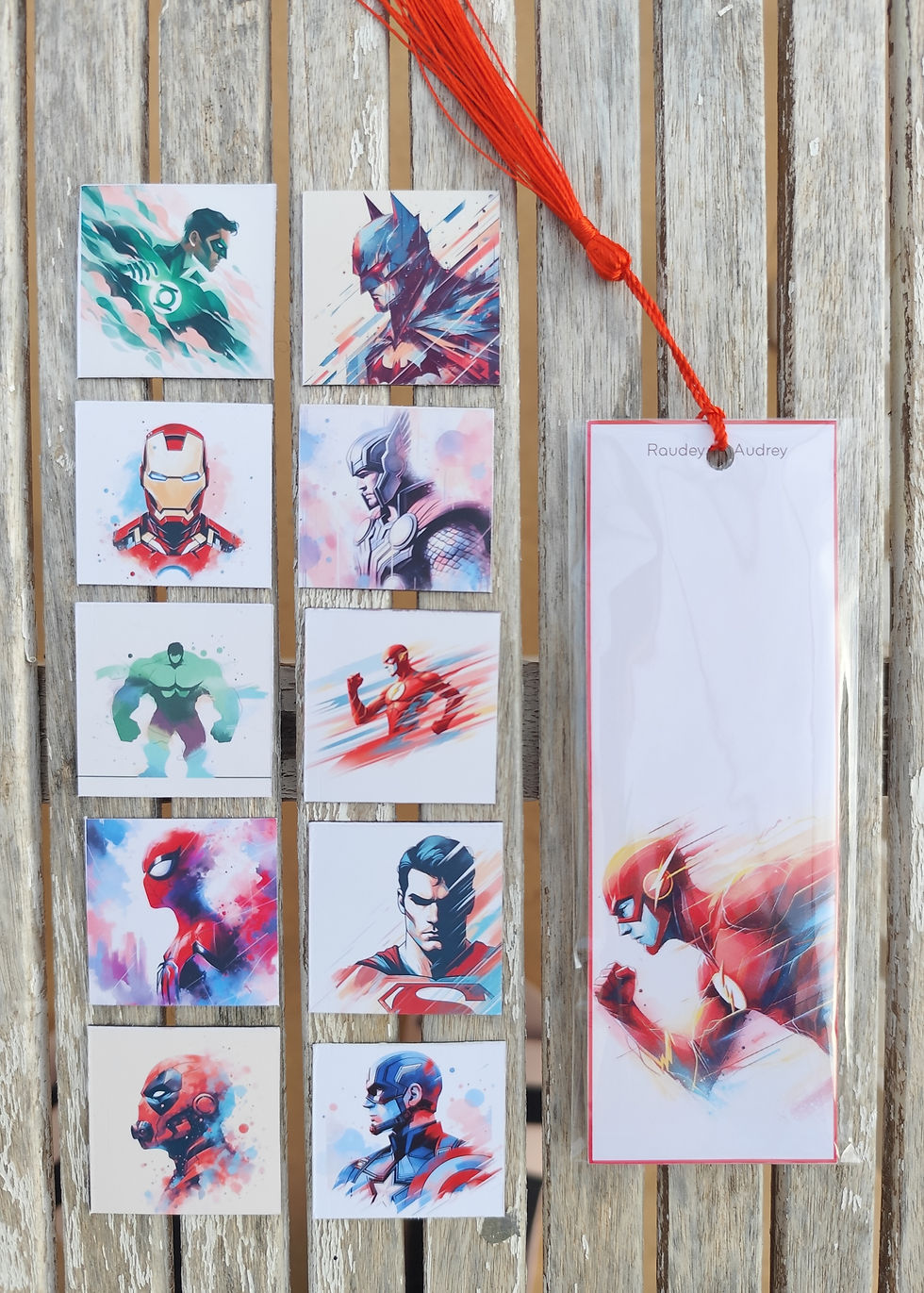 Miniatura: Set super héroes 