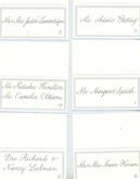 COPPER PLATE PLACECARDS