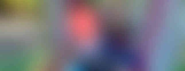 Girls playing on the trampoline merry go rounds.