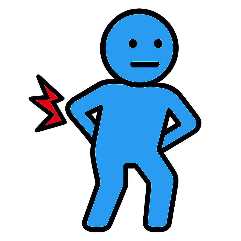 腰痛ピクトグラム