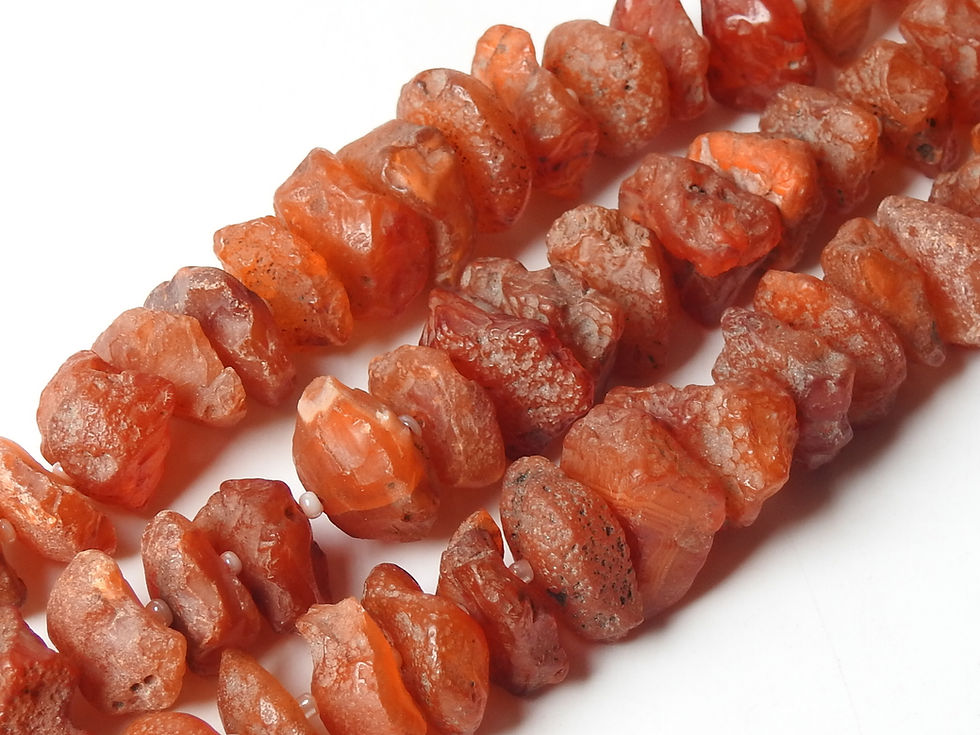 Carnelian Natural Rough Beads