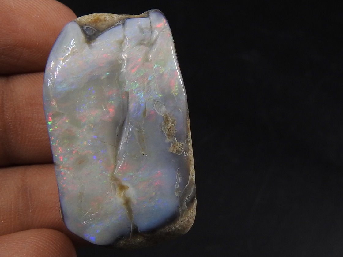 Australian Opal Polished Multi Fire Rough