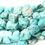 Thumbnail: Arizona Turquoise Rough Tumble Bead Smooth Polished 10Inch 10-11MM Long Approx