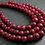 Miniature : Ruby Smooth Sphere Ball Bead Round Beads