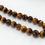 Küçük resim: Tiger's Eye Faceted Sphere Ball Round Bead