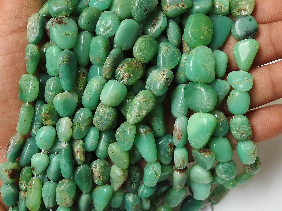 Chrysoprase Smooth Tumble Nuggets
