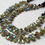Миниатюра: Labradorite Multi Fire Faceted Teardrop