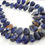 Thumbnail: Blue Sodalite Smooth Matte Polished Handmade Loose Stone Teardrop