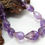 Thumbnail: Amethyst Faceted Drops Beads