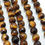 Küçük resim: Tiger's Eye Faceted Sphere Ball Round Bead