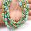 Thumbnail: Arizona Turquoise Smooth Tumble Nugget 16Inch 6-9MM Approx TU3