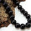 Küçük resim: Black Onyx Smooth Spheres Ball Round Beads