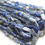 Thumbnail: Blue Kyanite Bead Natural Crystal Rough Tumble Nugget 16Inch 10-15MM Long Approx