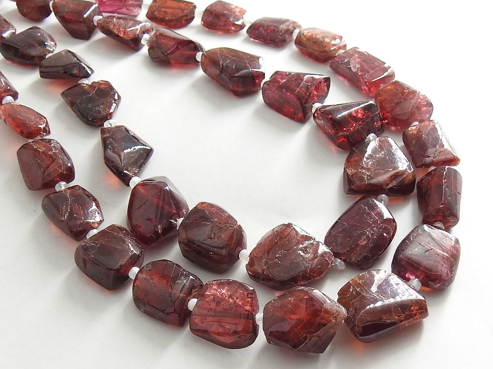 Rhodolite Garnet Smooth Tumble Nugget/10Inch 14TO10MM Long Approx