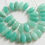 Miniature : Amazonite Smooth Teardrop 10Piece 15X7MM