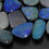Thumbnail: Australian Opal Doublet Multi Flashy Fire Smooth Cabochon Lot