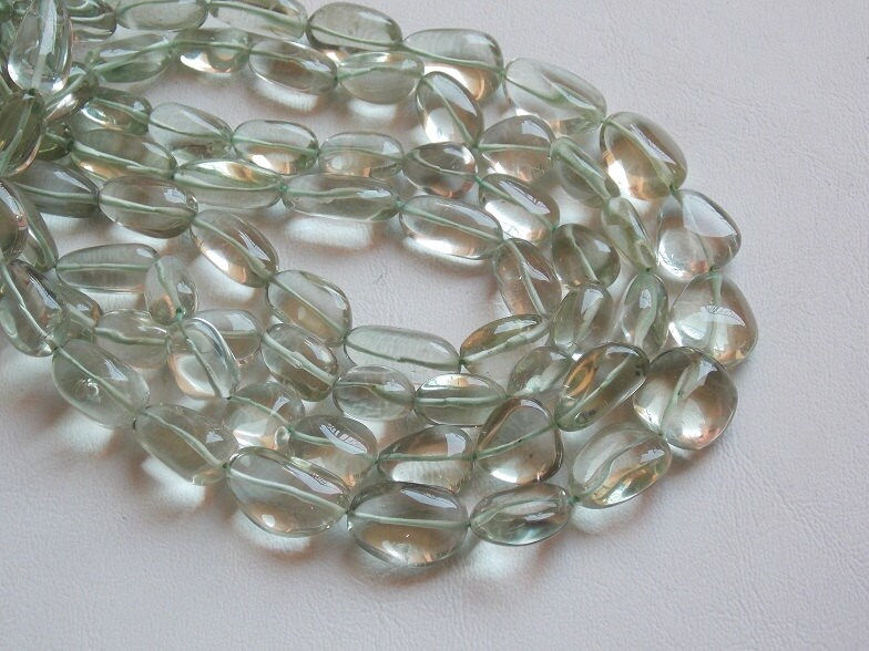 Green Amethyst Smooth Tumble Nugget