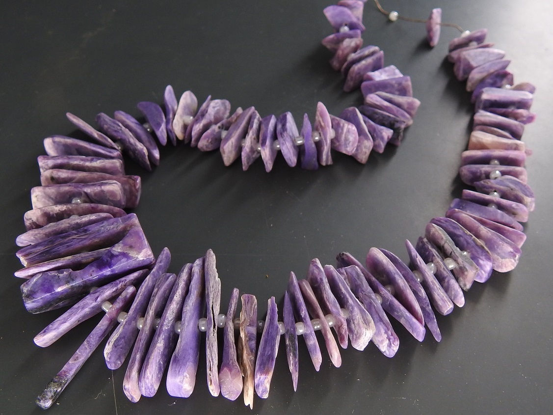 Charoite Matte Polished Natural Rough Sticks