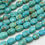 Thumbnail: Arizona Turquoise Smooth Oval Shape Tumble Bead 9Inch 4-5MM Long Approx