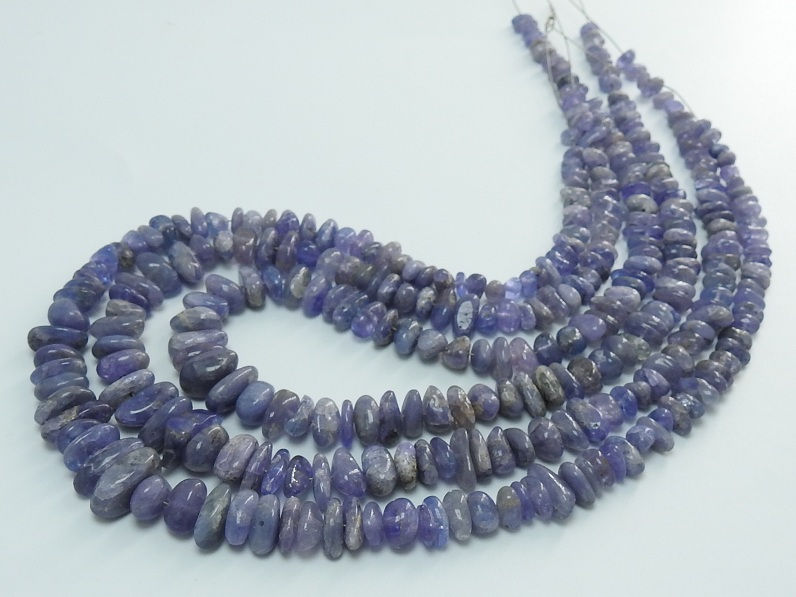 Thumbnail: Blue Tanzanite Smooth Tumble Nuggets/Irregular Shape Bead