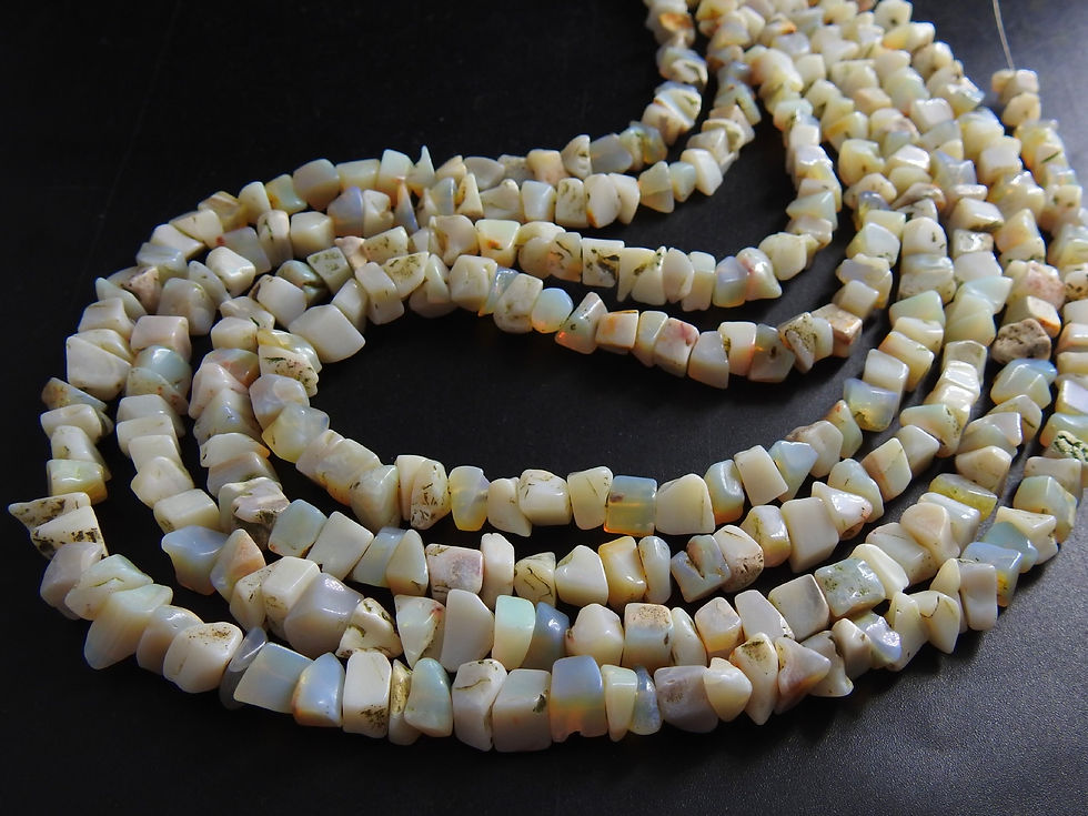 Миниатюра: Australian Opal Multi Color Natural Polished Rough Beads Chips&Nuggets