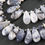 Thumbnail: Dendrite Opal Smooth Teardrop 10Piece 15X7MM