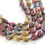 Thumbnail: Multi Sapphire Smooth Tumble Bead/8Inch 10To15MM Long Approx/PME-TU5