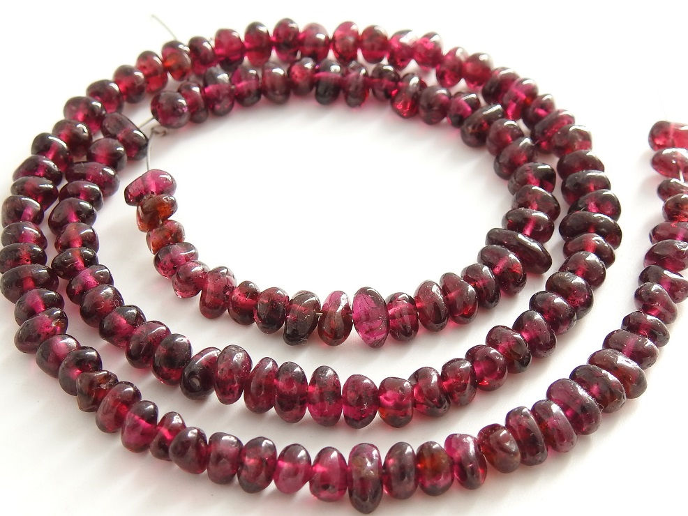 Rhodolite Garnet Handmade Beads