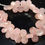 Thumbnail: Rose Quartz Faceted Fancy Shape Briolette