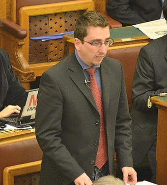 Gabor Scheiring as a progressive MP in the Hungarian Parliament