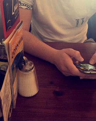 Lunch date with the fav.