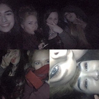 girls night// camping