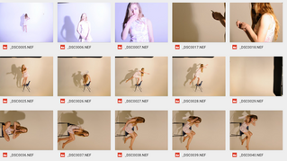 Surrealism - contact sheets and analysis