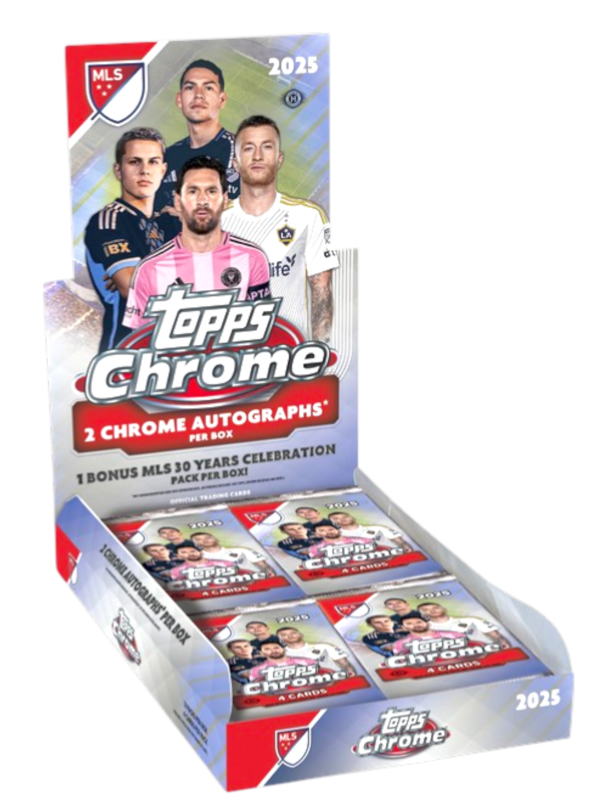 2025 Topps Chrome MLS - Caja Hobby