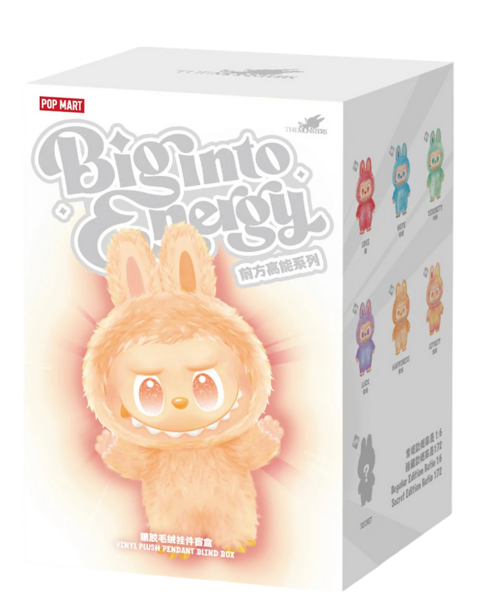 Labubu POP MART Big Into Energy Autentico