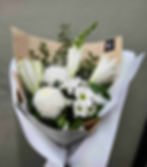 White flower bouquet