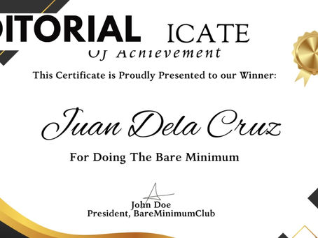 FEATURE l The “Bare Minimum” Era: Is Society Lowering Its Standards?