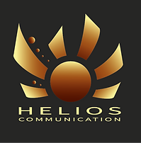 LOGO soleil HELIOS COMMUNICATION