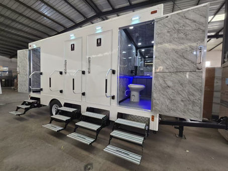 Luxury Restroom Trailer Rentals for West Michigan Weddings