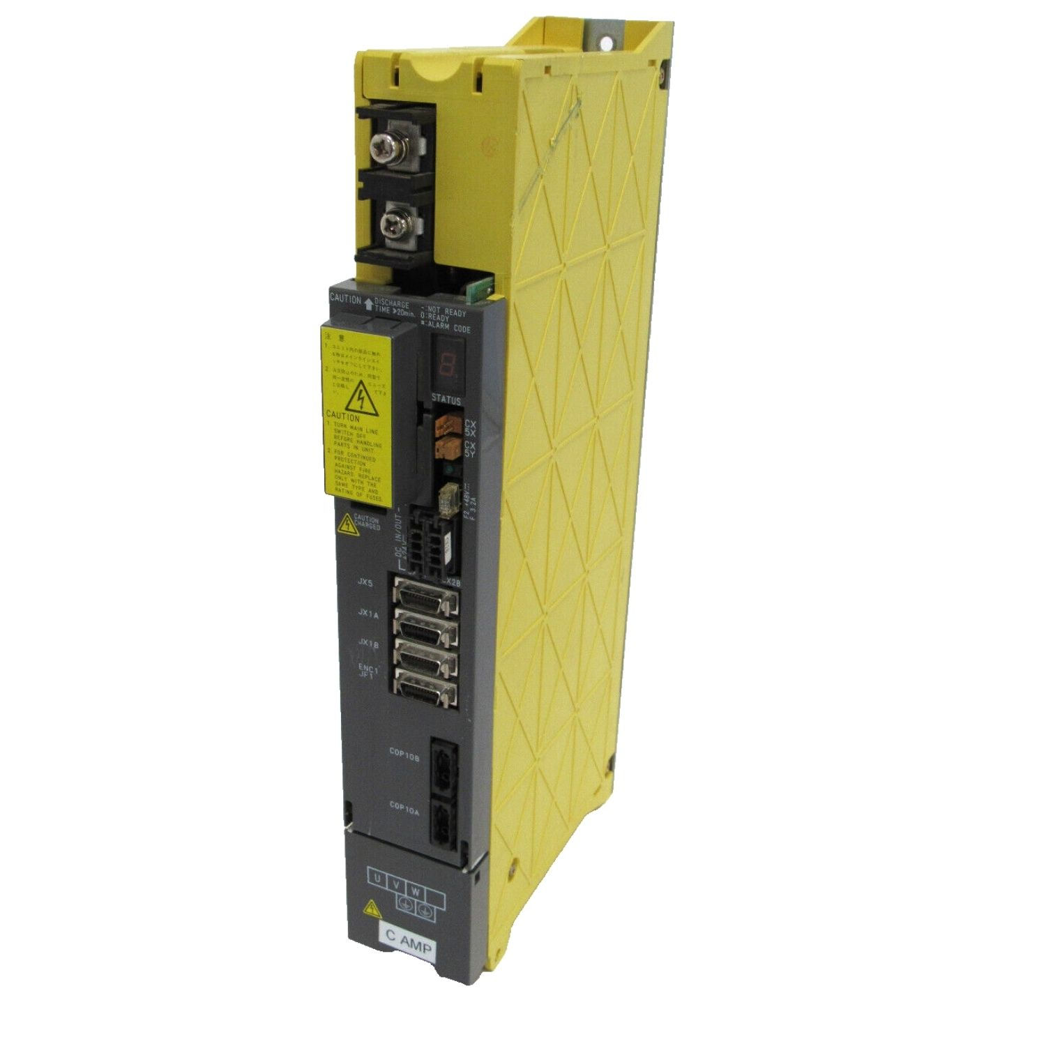 Fanuc A06B-6096-H101 Servo Sürücü yandan görünüm