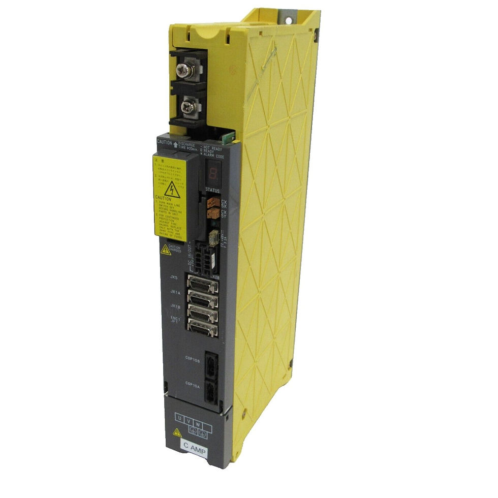 Fanuc A06B-6096-H101 Servo Sürücü yandan görünüm