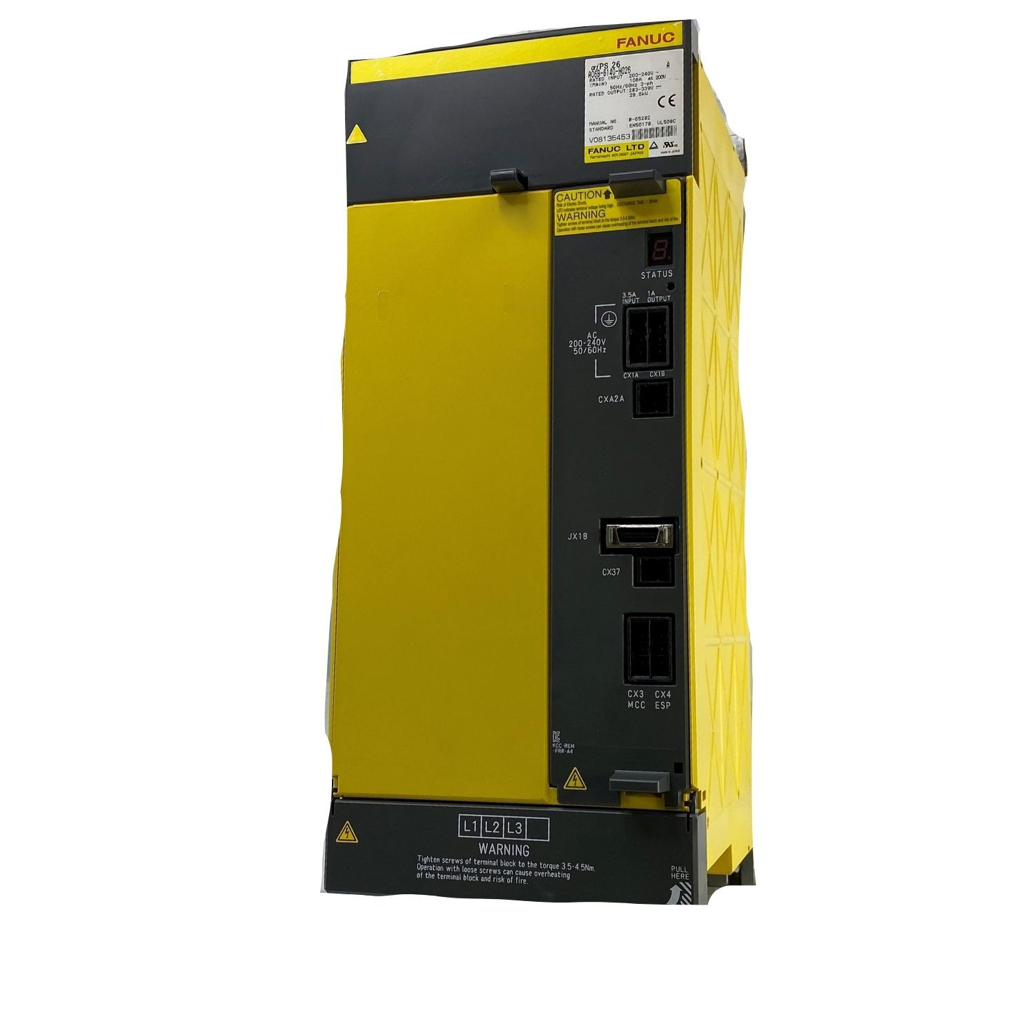 A06B-6140-H026 Fanuc Power Supply önden görünüm