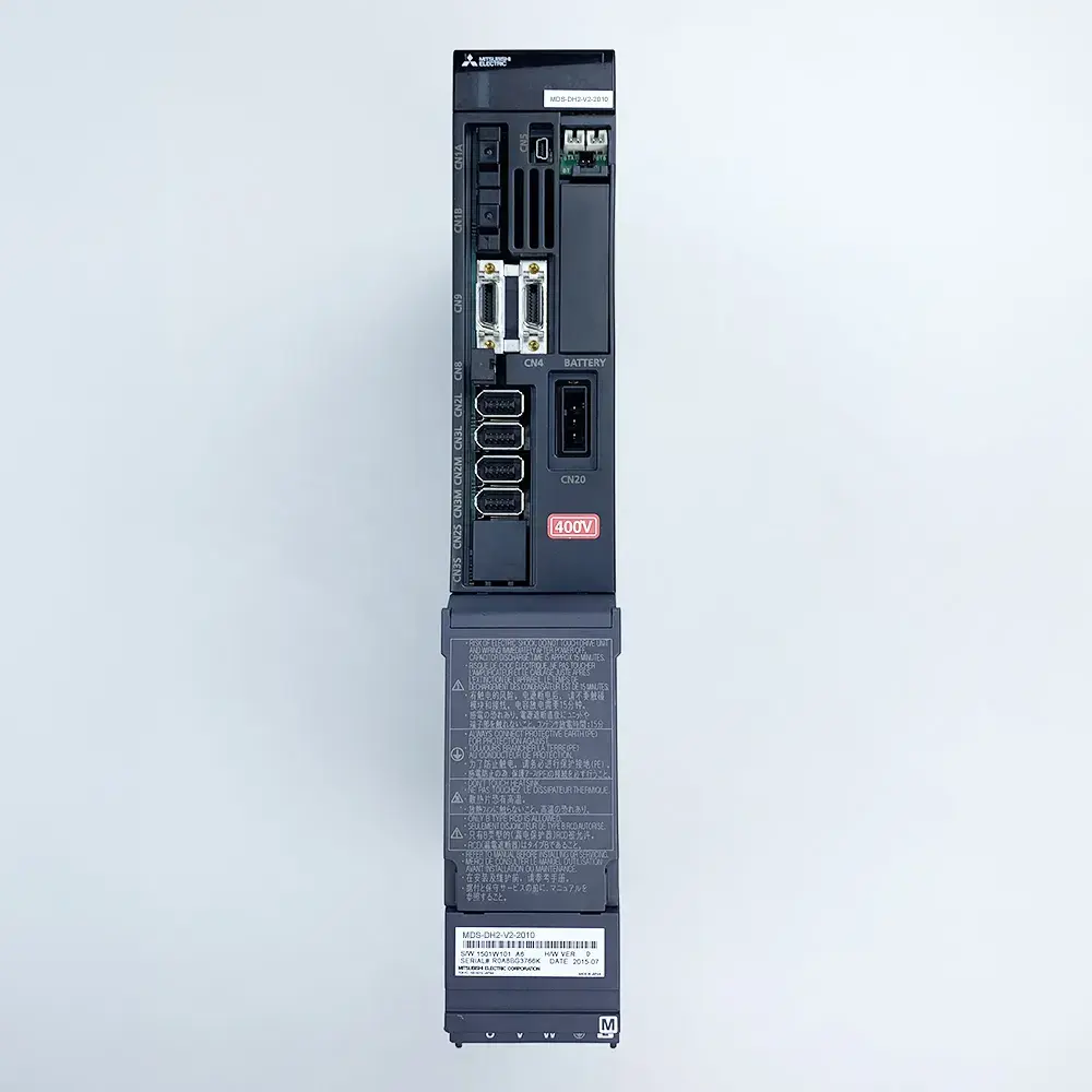 MDS-DH2-V2-2010 Mitsubishi Servo Sürücü önden görünüm