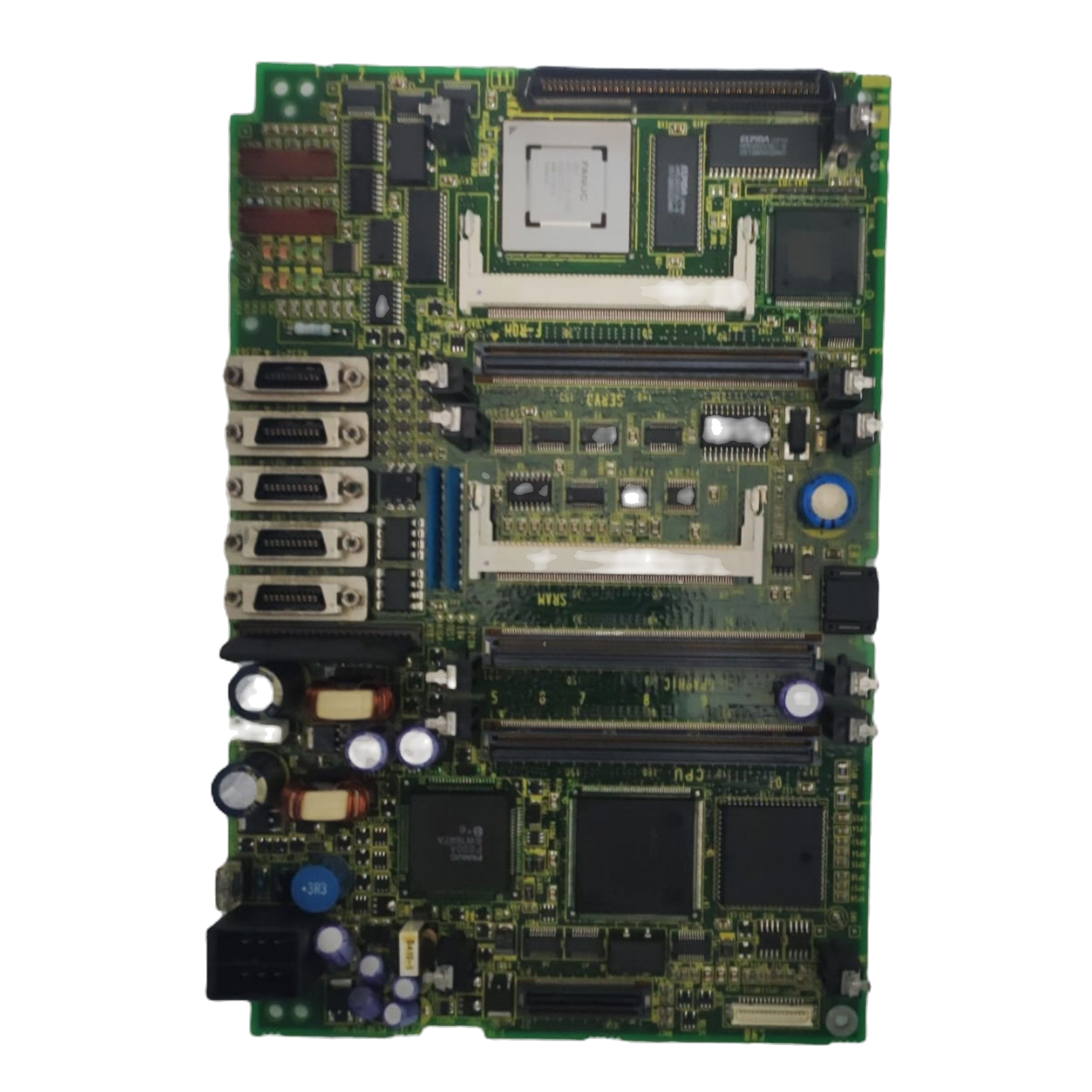 Fanuc A20B-8100-0135 Fanuc PCB önden görünüm