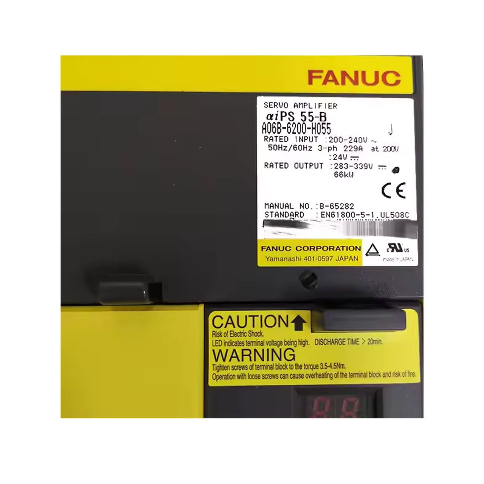 Küçük resim: A06B-6200-H055 Fanuc Power Supply etiket görünüm