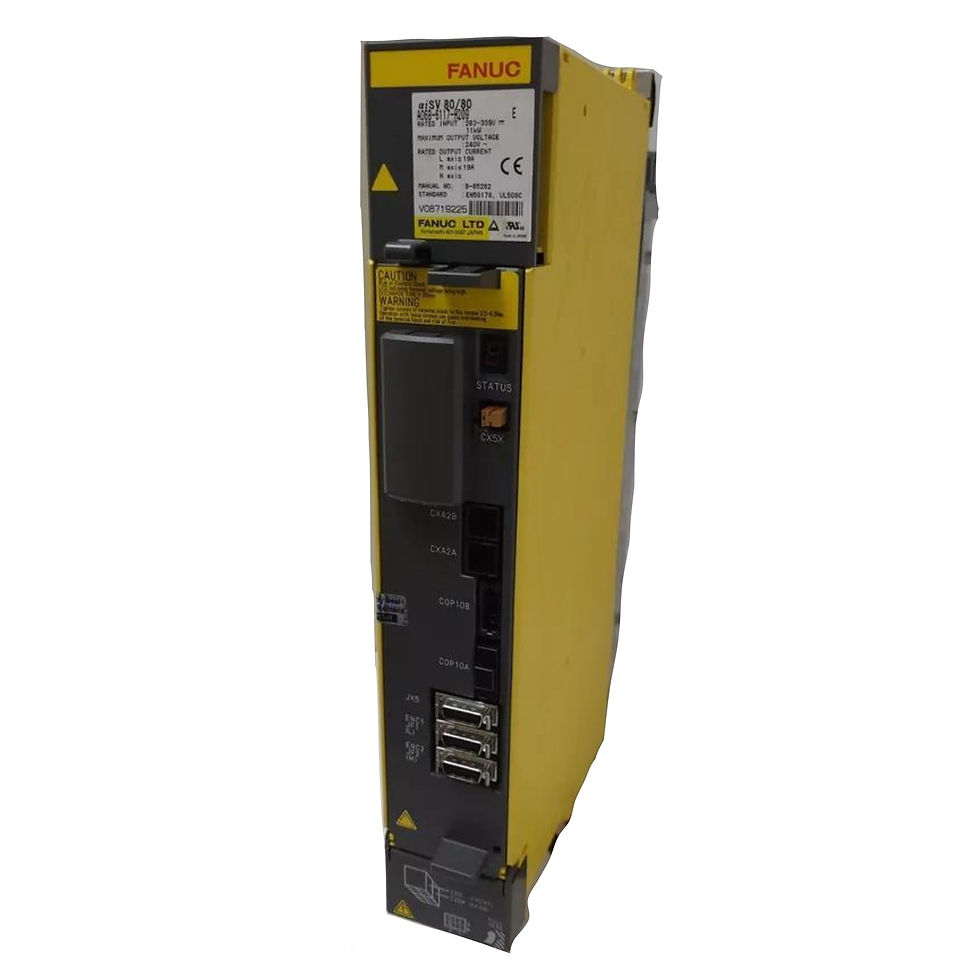 Küçük resim: Fanuc A06B-6117-H209 Servo Sürücü yandan görünüm