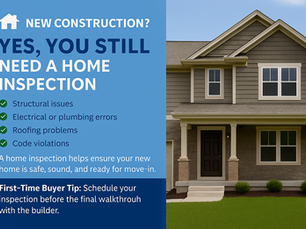 🏗️ New Construction? Yes, You Still Need a Home Inspection